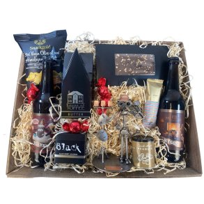 Gavekurv med metalfigur - Scene- og eventtekniker - l og hygge