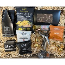 Gavekurv med metalfigur - Student - Kvinde - L�kkerier
