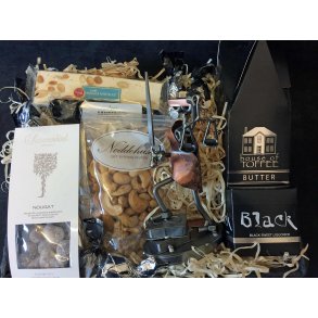 Metalfigur - Advokat - Jurist - Kvinde - Gavepakke med metalfigur og lkkerier