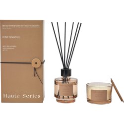 Gaves�t med Duftlys &amp; Duftpinde � White Sandalwood