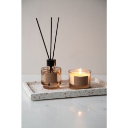 Gaves�t med Duftlys &amp; Duftpinde � White Sandalwood