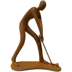 Havefigur - Golfspiller 