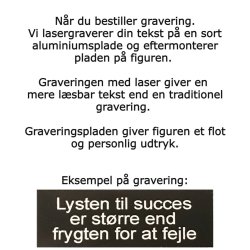 Metallfigur - Advokat - Jurist