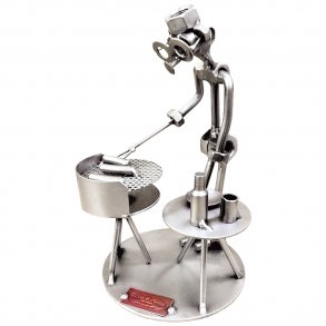Metallfigur - Kock - Grill 