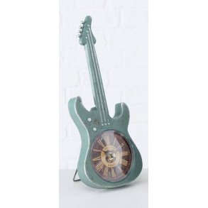 Guitar med ur - Grn