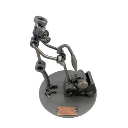 Metalfigur - Gulvsliber