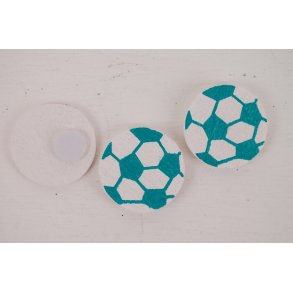 Hndbold flad - 12 stk. Diameter 2 cm. 