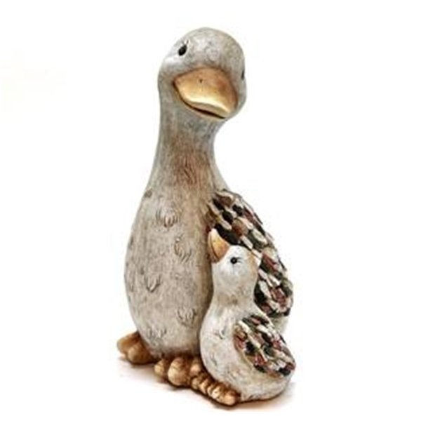 Havefigur - And med lling