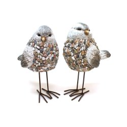 Havefigur - Fugle st med 2 stk. 