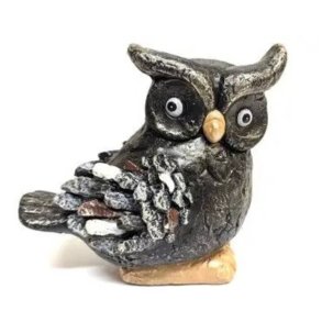 Havefigur - Ugle - Hjde 27,5 cm.