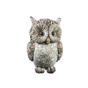 Havefigur - Ugle - Hjde 29 cm