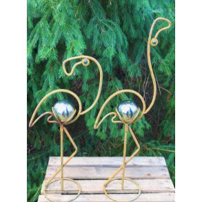 Havefigur - Flamingoer - st m/2 stk.