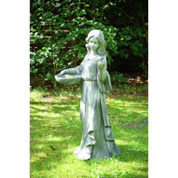 Havefigur � Lady Grey H97 � Cement