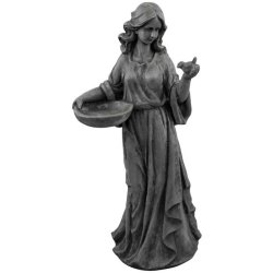 Havefigur � Lady Grey H97 � Cement