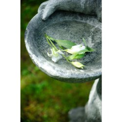 Havefigur � Lady Grey H97 � Cement