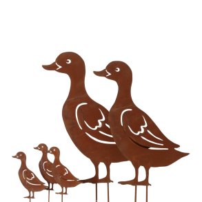 Havespyd - nder med llinger - Cortenstl