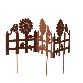 Havespyd - Pyntestakit i cortenstl