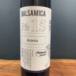 Hinberg and Vanilla - Balsamica Creme No. 15 - Aronia - 250ml