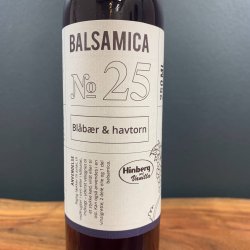 Hinberg and Vanilla - Balsamica No. 25 - Blbr og Havtorn - 250ml