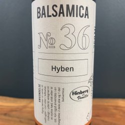 Hinberg and Vanilla - Balsamica No. 36 - Hyben - 250ml