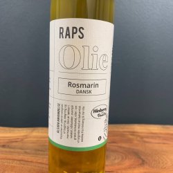 Hinberg and Vanilla - Koldpresset Dansk Rapsolie - Rosmarin - 250ml