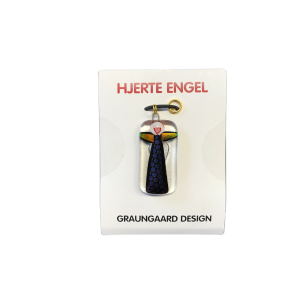 Hjerte Engel - Halskde Med Glas Engel - Nr. 21