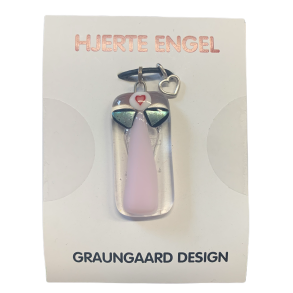 Hjerte Engel - Halskde Med Glas Engel - Nr. 25