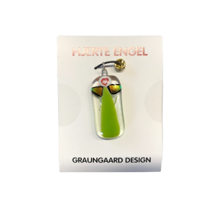 Hjerte Engel - Halskde Med Glas Engel - Nr. 13