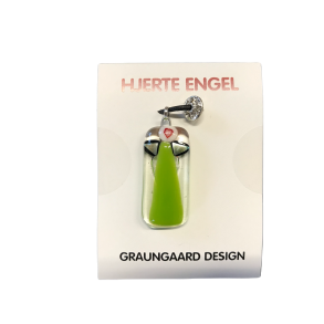 Hjerte Engel - Halskde Med Glas Engel - Nr. 14
