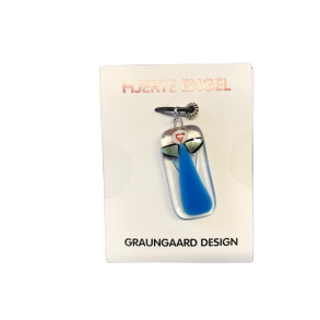 Hjerte Engel - Halskde Med Glas Engel - Nr. 16