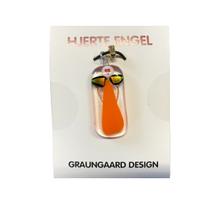 Hjerte Engel - Halskde Med Glas Engel - Nr.2