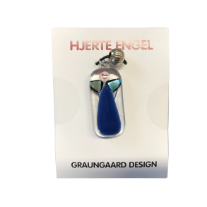 Hjerte Engel - Halskde Med Glas Engel - Nr. 6