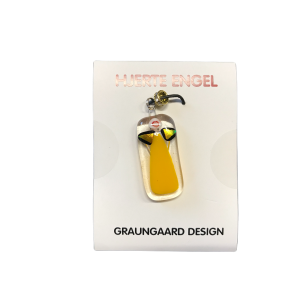 Hjerte Engel - Halskde Med Glas Engel - Nr. 8