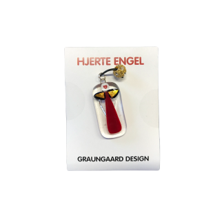 Hjerte Engel - Halskde Med Glas Engel - Nr. 9