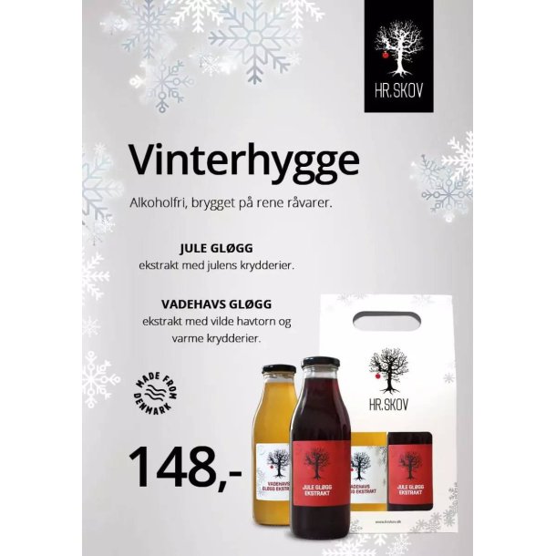Hr. Skov - Vinterhygge - Alkoholfri Glggekstrakt I Julegaveske