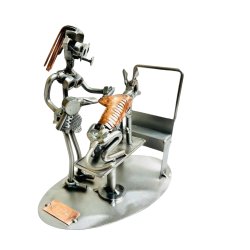 Metalfigur - Hundefris�r