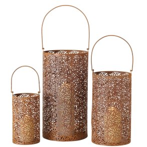 Hurricane - Cortenstl hurricane - St med 3 stk. 