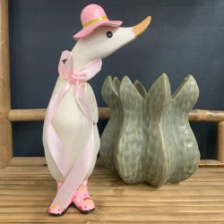 Hvid Dcuk and designfigur