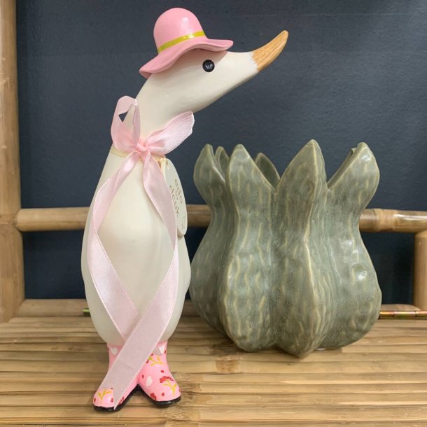 Hvid Dcuk and designfigur
