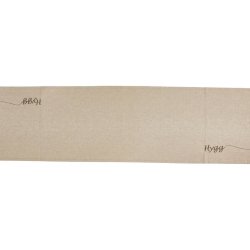 H�rfarvet Hygge bordl�ber med broderi 40x160 cm
