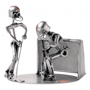 Metallfigur - Ishockeyspelare