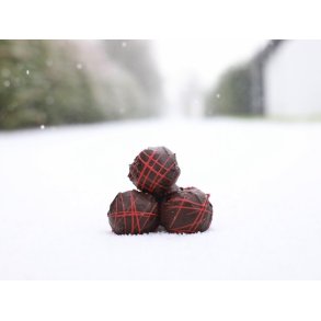 Jule romkugler fra N�rre Aaby - Bakke med 6 stk. 