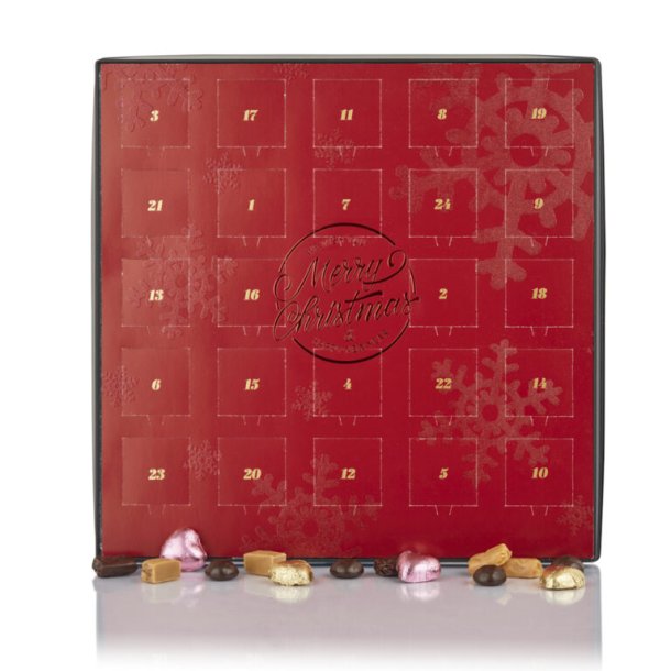 Julekalender - Mery Christmas julekalender - 220g.