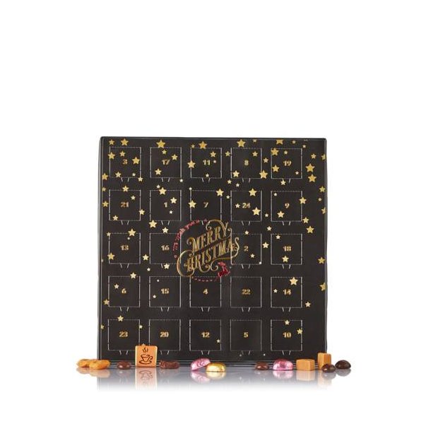 Julekalender - Guld Mery Christmas julekalender - 220g.