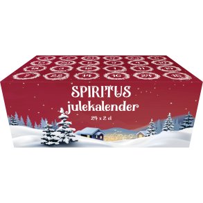 Julekalender Mix Spiritus � 24 x 2 cl