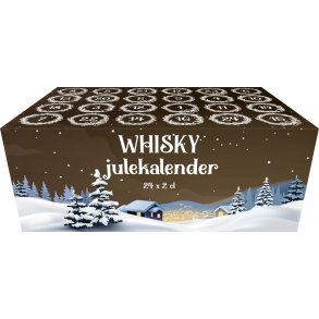 Julekalender Whisky � 24 x 2 cl