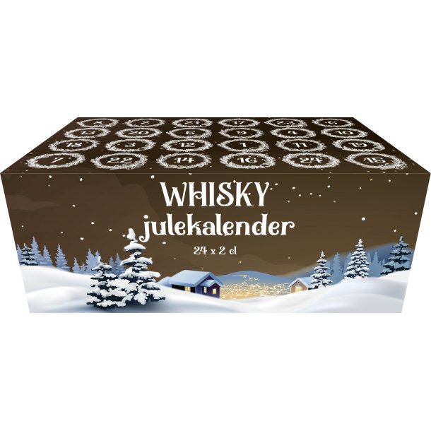 Julekalender Whisky � 24 x 2 cl