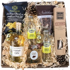 Julekurv - Gin julekurv