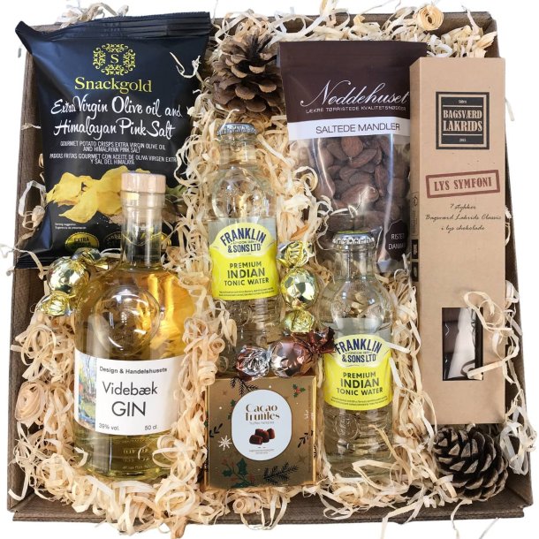 Julekurv - Gin julekurv