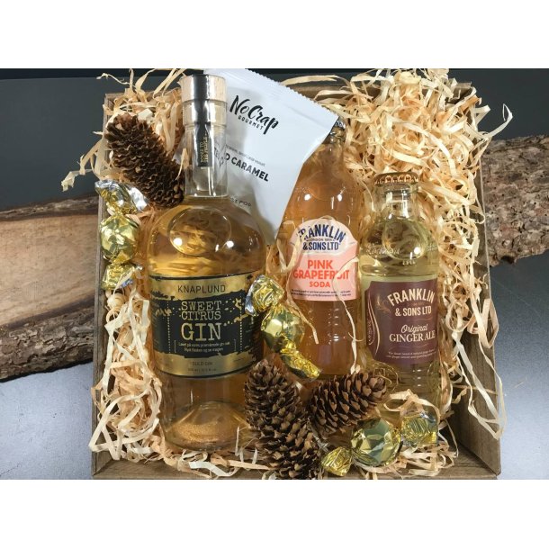 Julekurv - Guld gin og hygge